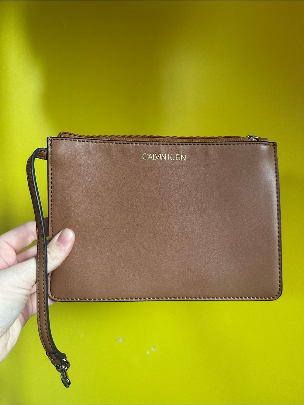 Calvin Klein Brown Purse Insert